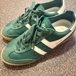 Gola Women’s Green and White Sneakers